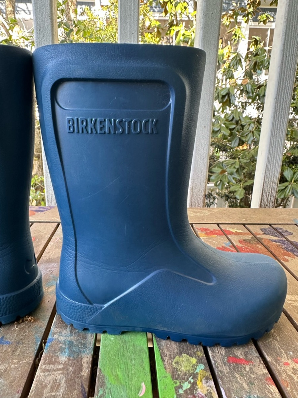 Birkenstock Derry Toddler Navy Rain Boots 9-9.5 / EU27